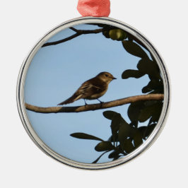 Chiffchaff Metalen Ornament