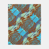 Chiffon Scarf Fleece Deken (Voorkant)