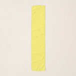 Chiffon Scarf Sjaal<br><div class="desc">Deze chiffon sjaal wordt getoond in een mooie effen kleur van geel met een witte draadrand. Pas dit object aan en kies de gewenste draadkleur of koop de gewenste kleur.</div>
