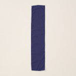 Chiffon Scarf Sjaal<br><div class="desc">Deze chiffon sjaal wordt getoond in een mooie effen kleur van marineblauw met een witte draadrand. Pas dit object aan of koop zoals het is.</div>