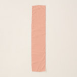 Chiffon Scarf Sjaal<br><div class="desc">Deze chiffon sjaal wordt getoond in een mooie effen kleur van perzik met een witte draadrand. Pas dit object aan of koop zoals het is.</div>
