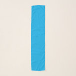 Chiffon Scarf Sjaal<br><div class="desc">Deze chiffon sjaal wordt getoond in een mooie effen kleur van azuur met een witte draadrand. Pas dit object aan of koop zoals het is.</div>