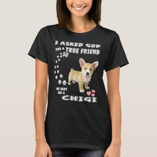 Chigi Dog Costume Corgi Chihuahua mama Dad Chigi T-shirt