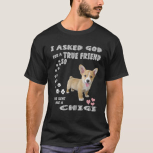 Chigi Hondenliefhebbers Costume, Corgi Chihuahua m T-shirt