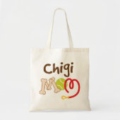 Chigi Hondenras Mam Gift Tote Bag (Voorkant)