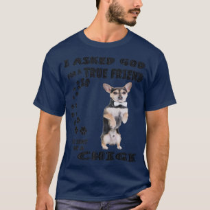 Chigi Quote mam, Chicorgi Dad Art, Cute Chihuahua T-shirt