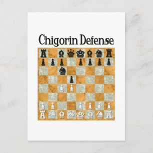 Chigorin Defense Briefkaart