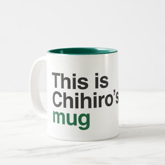 Chihiro's mok (Voorkant links)