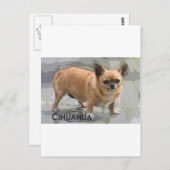    Chihuahuaх уワиチワ, Briefkaart (Voorkant / Achterkant)