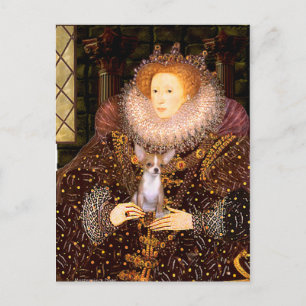 Chihuahua 1 - Queen Briefkaart