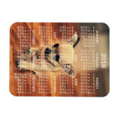 Chihuahua 2018 Calendar Photo Magnet 3x4 Small Magneet (Horizontaal)