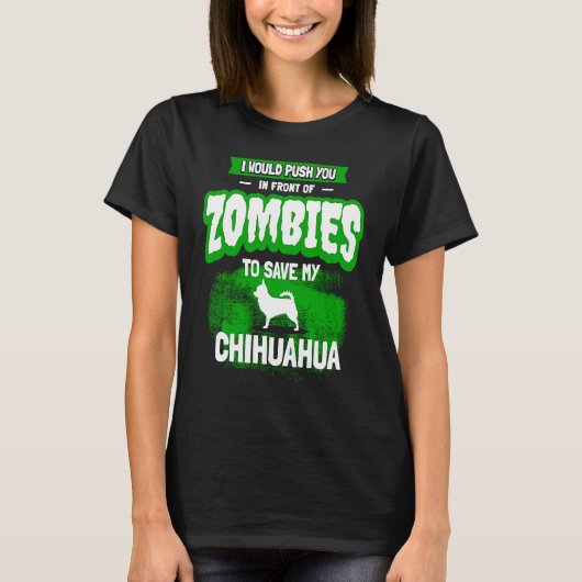 chihuahua  2 t-shirt (Voorkant)