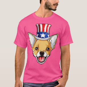 Chihuahua, 4 juli, voor het Kind Vrouwelijke jonge T-shirt
