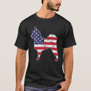 Chihuahua 4e juli VS vlaggen - amerikaanse patriot T-shirt
