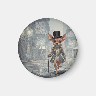 Chihuahua About Town In Paris Magneet