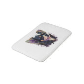 Chihuahua Abstract schilderij Kleur Leuke Hond Badmat (Gekanteld)