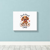 Chihuahua Abstract schilderij Kleur Leuke Hond Canvas Afdruk (Insitu (Houten vloer))