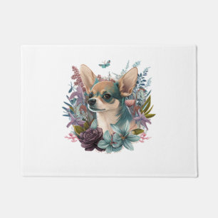 Chihuahua Abstract schilderij Kleur Leuke Hond Deurmat