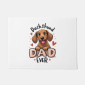 Chihuahua Abstract schilderij Kleur Leuke Hond Deurmat (Voorkant)