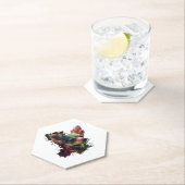 Chihuahua Abstract schilderij Kleur Leuke Hond Kartonnen Onderzetters (Insitu)