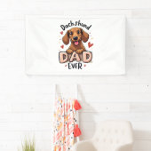 Chihuahua Abstract schilderij Kleur Leuke Hond Spandoek (Insitu)