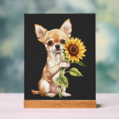 Chihuahua   acryl bord (Neutraal)