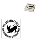 Chihuahua adresstempel rubberstempel (Gestempeld)