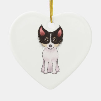 Chihuahua (afbeelding) keramisch ornament