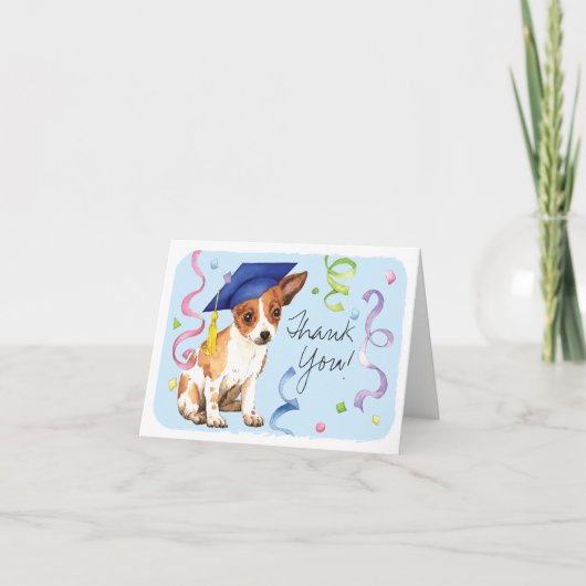 Chihuahua Afstuderen Kaart (Voorkant)