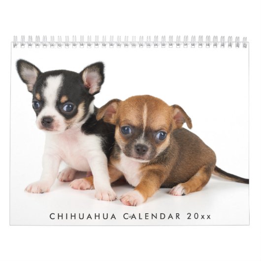 Chihuahua Agenda 2026 Voeg Jouw Foto's Toe Kalender (Hoes)