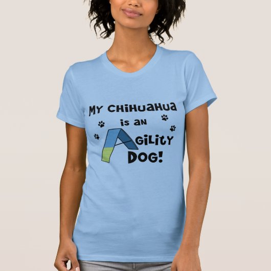 Chihuahua Agility Dog T-shirt (Voorkant)