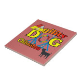 Chihuahua Agility Tegeltje (Zijkant)