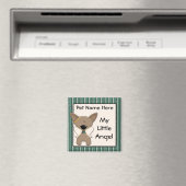 Chihuahua Angel Honden Geheugen Keepsake Naam Gift Magneet (Insitu (Vaatwasser))