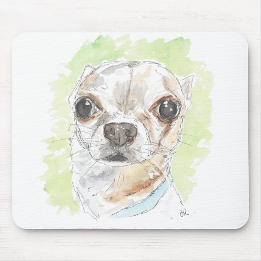 Chihuahua art muis mat. muismat (Voorkant)