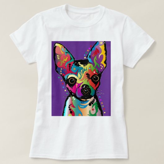 Chihuahua Art T-shirt (Design voorkant)