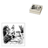 Chihuahua Artist Nr. 4 Rubber Stamp Rubberstempel (Gestempeld)