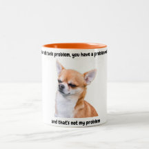 Chihuahua Attitude Grappige Koffiemok
