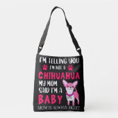 "CHIHUAHUA BABY" MOM TAS. KROSSBODY BAG CROSSBODY TAS (Achterkant)