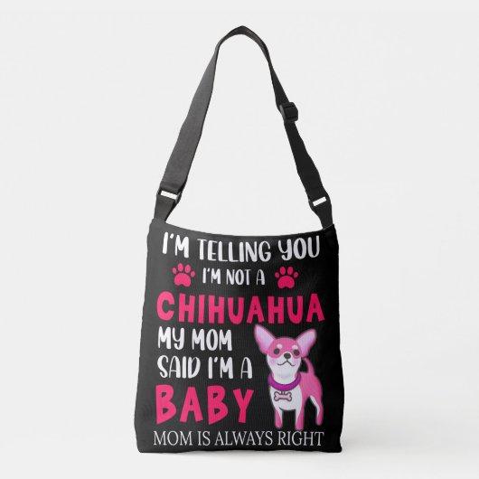 "CHIHUAHUA BABY" MOM TAS. KROSSBODY BAG CROSSBODY TAS (Voorkant)