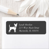 Chihuahua-Baby shower Etiket (Insitu)