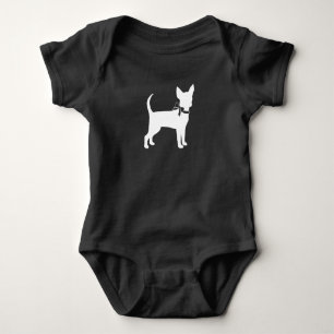 Chihuahua-Baby shower Romper