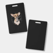 Chihuahua Badge (Voor- en achterkant)