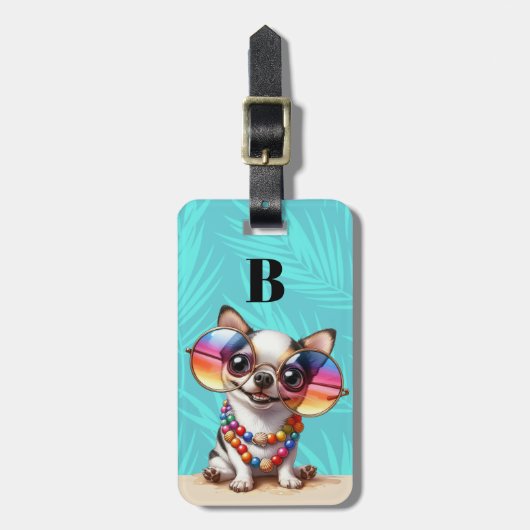 Chihuahua bagage labels (Voorkant verticaal)
