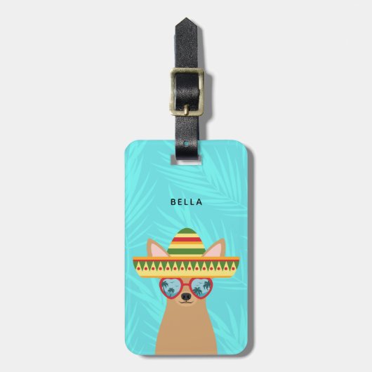 Chihuahua bagage labels (Voorkant verticaal)