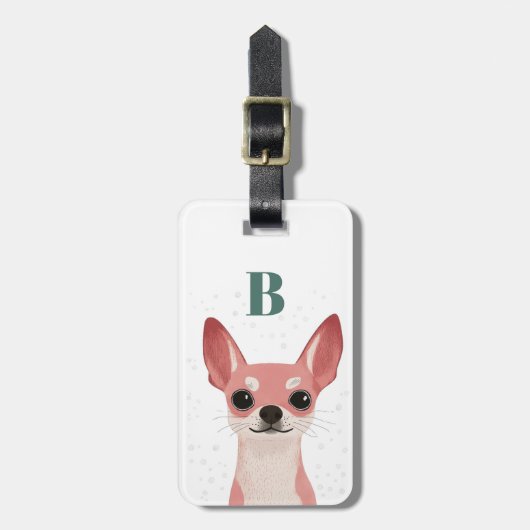 Chihuahua bagage labels (Voorkant verticaal)