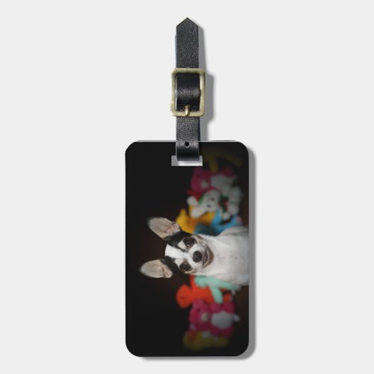 Chihuahua Bagagelabel (Voorkant verticaal)