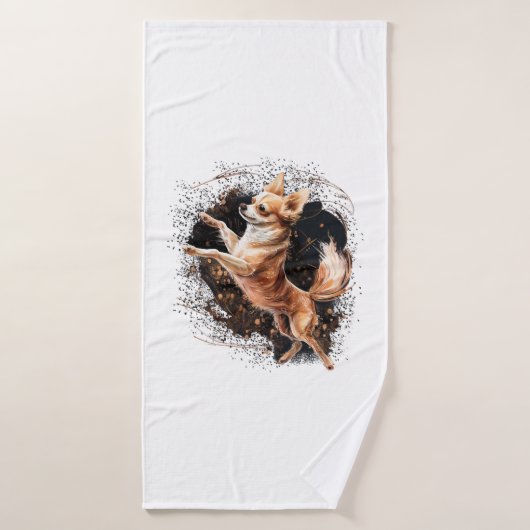 Chihuahua Ballerina Ballet Dansen Badhanddoek (Badhanddoek)