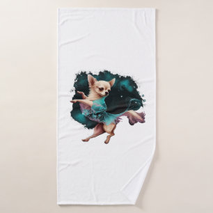 Chihuahua Ballerina Ballet Dansen Badhanddoek