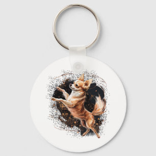 Chihuahua Ballerina Ballet Dansen Sleutelhanger
