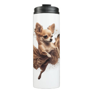 Chihuahua Ballerina Ballet Dansen Thermosbeker